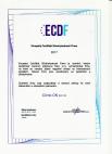certifikát ECDF