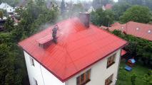 Mytí střechy